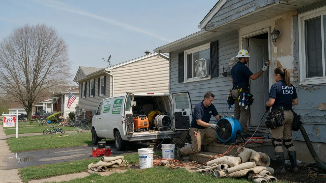 Flood Cleanup in Mount Pleasant, TN near me