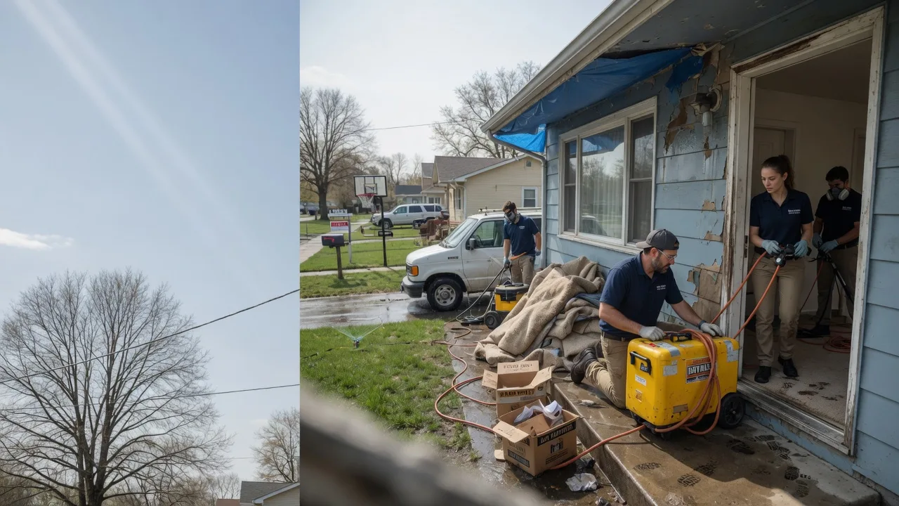 Basement Flood Cleanup in Mount Pleasant, TN near me